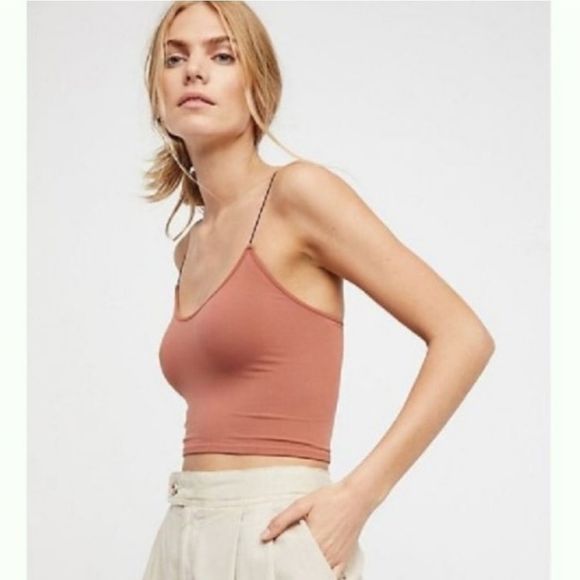 🤩New Free People Brami Midnight Brown tank S/XS & M/L - Picture 1 of 8